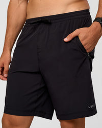 Man wearing Rep 9'' Training Short - Black | Model:Liam | Size:L