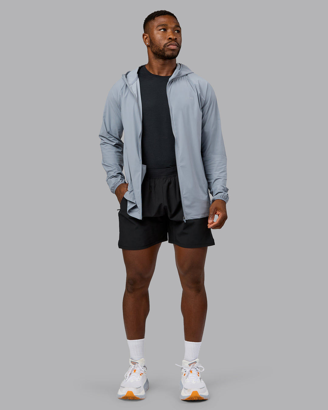 Man wearing Train-Lite FLXMAX Jacket - Tradewinds | Model:Sam | Size:L