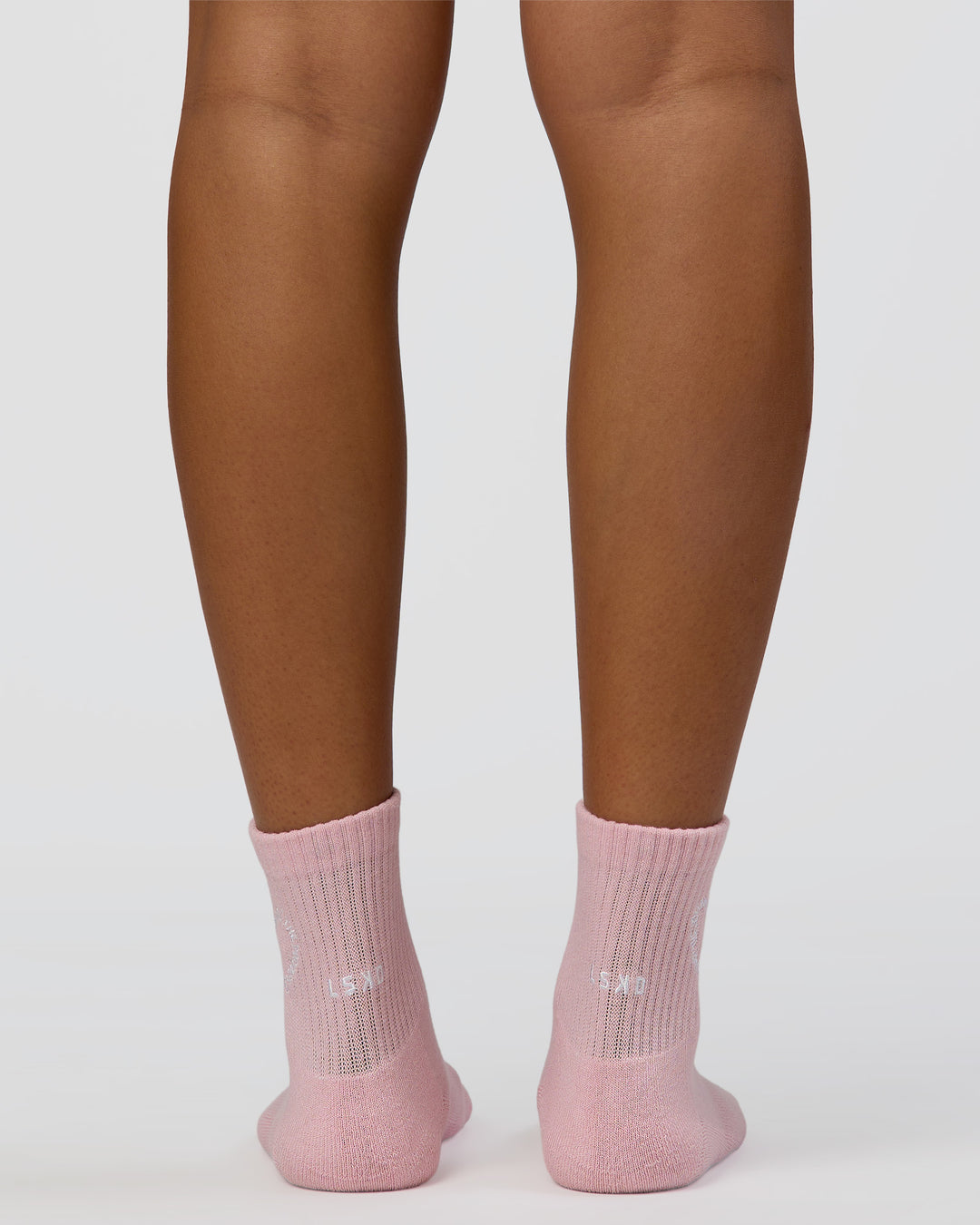 Love The Process Quarter Socks - Marshmallow-White