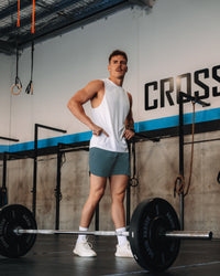 Man wearing Lift 6" Short - Abyssal | Model: | Size:M