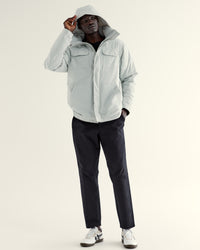 Man wearing Marshall 2.0 Jacket - Digital Mist | Model:Mabyro | Size:M
