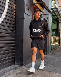 Model wearing Rep TRD Ripstop 7" Training Short - Black | Model: | Size: