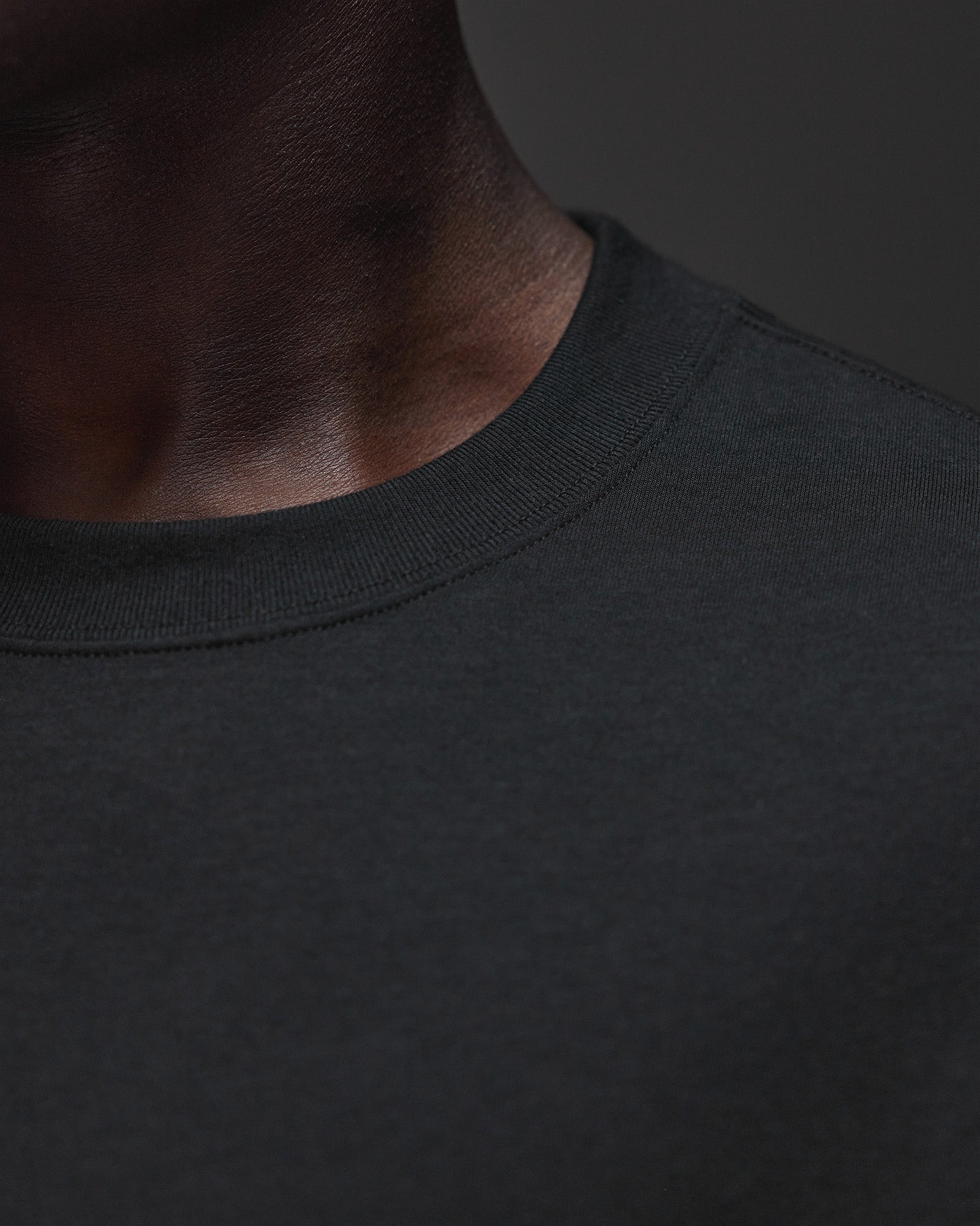 AfterDark ZeroCrease Oversized Tee - Black | LSKD