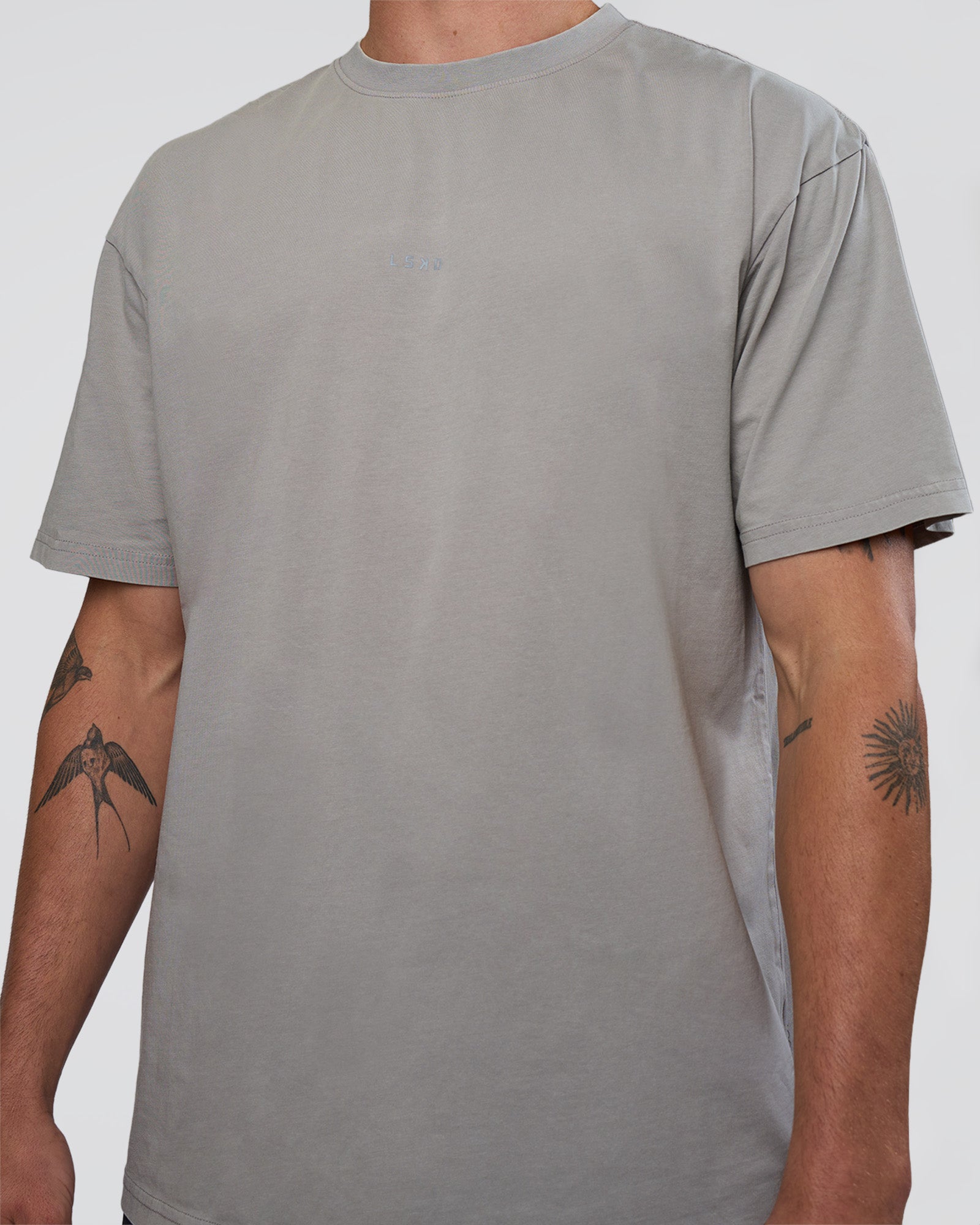 Base FLXCotton Tee Oversized - Alloy Washed | LSKD