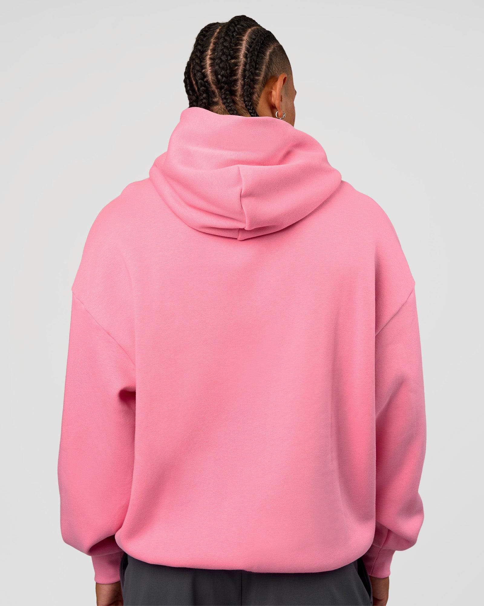 CFT BNE 26 Unisex Oversized Hoodie - Candy Pink-Black | LSKD