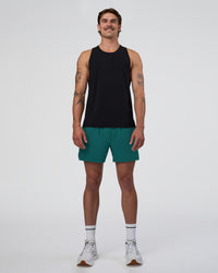 Man wearing Cadence Swift Tank - Black | Model:Konnor | Size:M