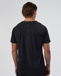 Man wearing Cadence Swift Tee - Black | Model:Konnor | Size:M