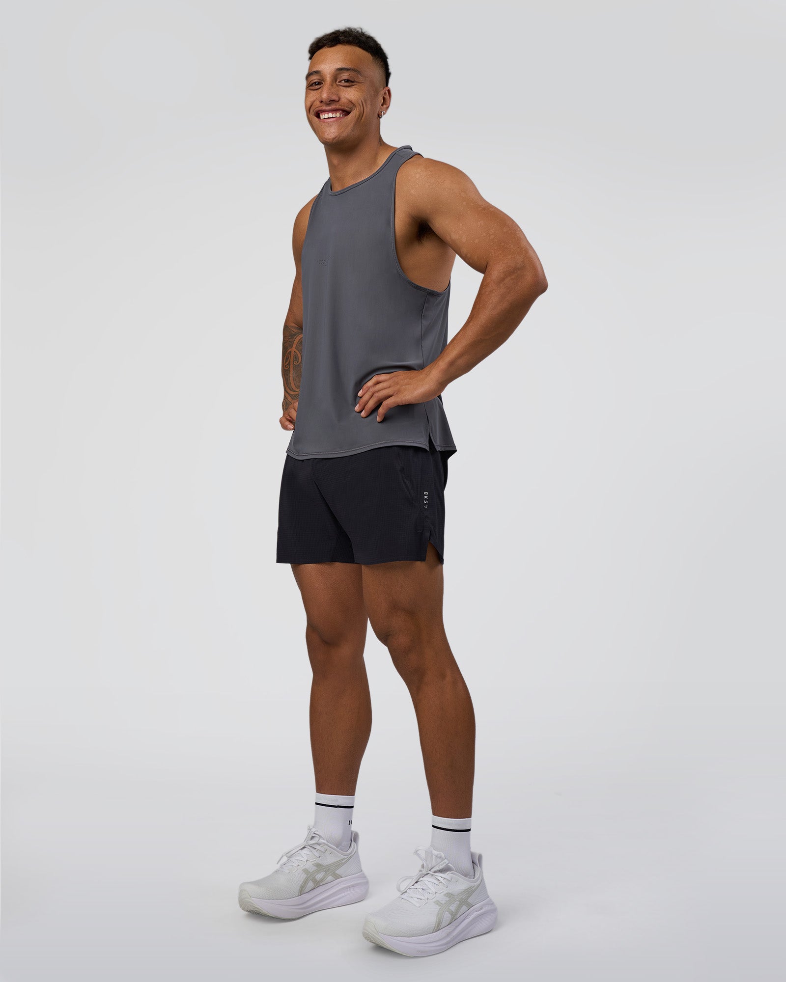 Mens Cadence Tank - Dark Storm | LSKD