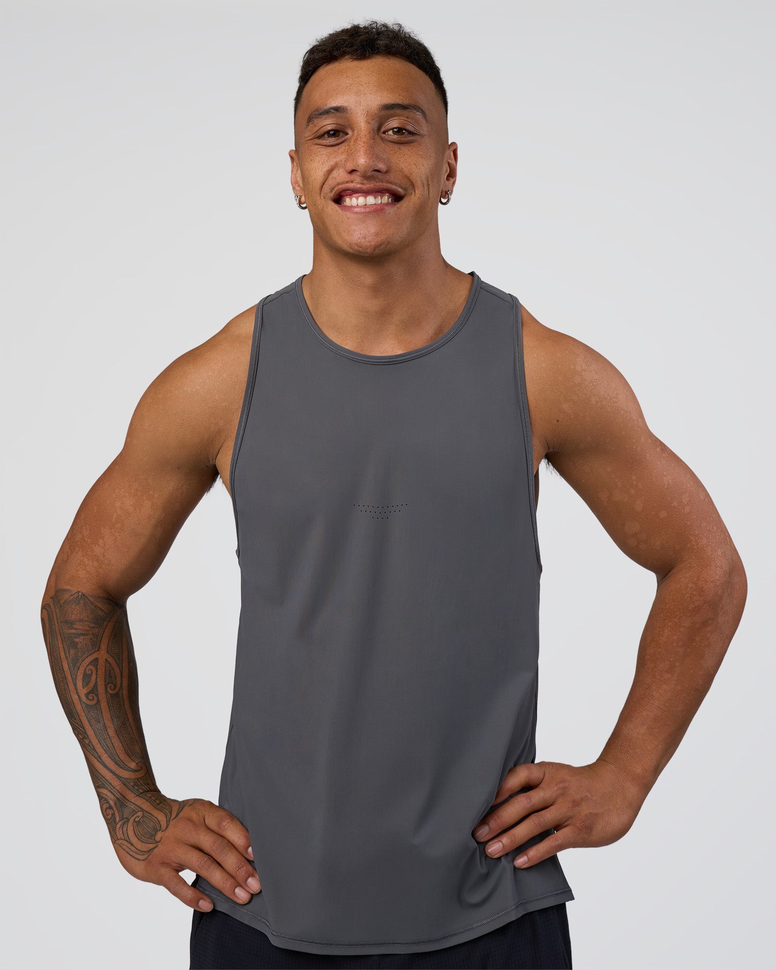 Mens Cadence Tank - Dark Storm | LSKD