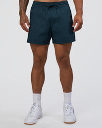 Man wearing Daily 5" Short - Night Sea | Model:Daarian | Size:M | Thumbnail Index: 1