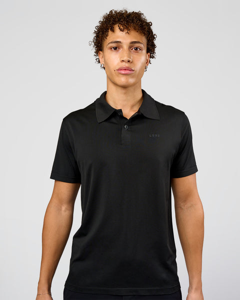 トップス KDG POLO LS SHIRT BLACK Drive Seamless Polo - Black | LSKD