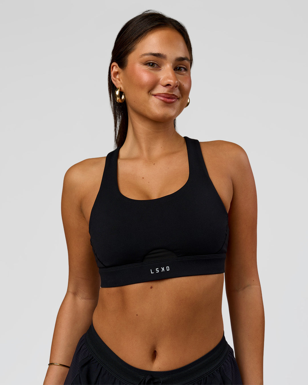 Fast-Track Sports Bra - Black