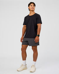 Man wearing Functional Training 5" Short - Dark Storm | Model:George | Size:M
