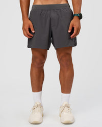 Man wearing Functional Training 5" Short - Dark Storm | Model:George | Size:M