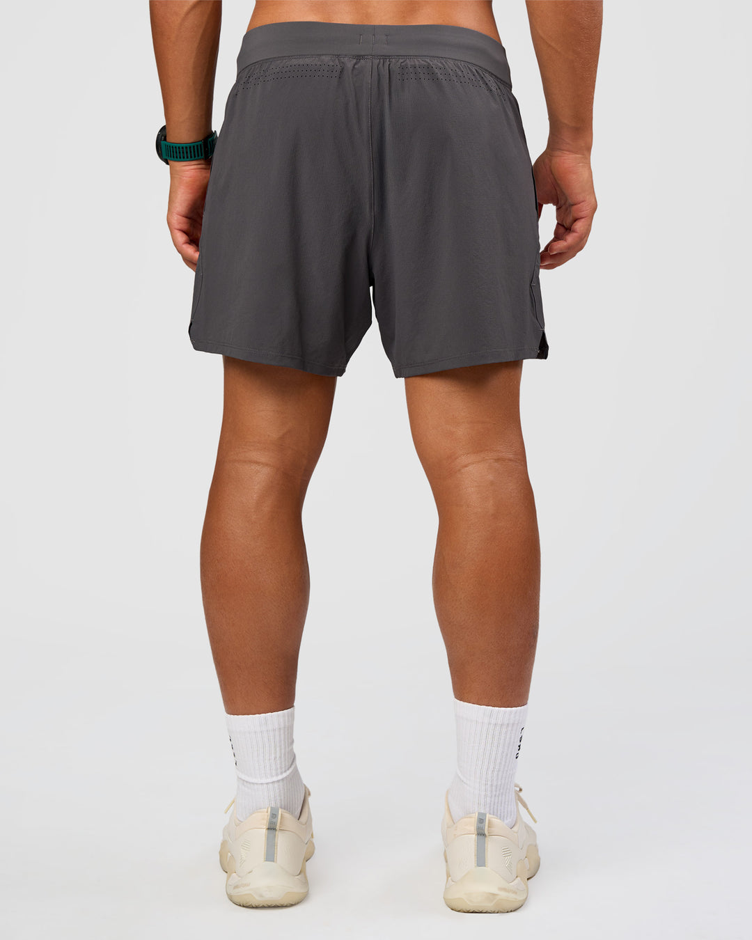Man wearing Functional Training 5" Short - Dark Storm | Model:George | Size:M