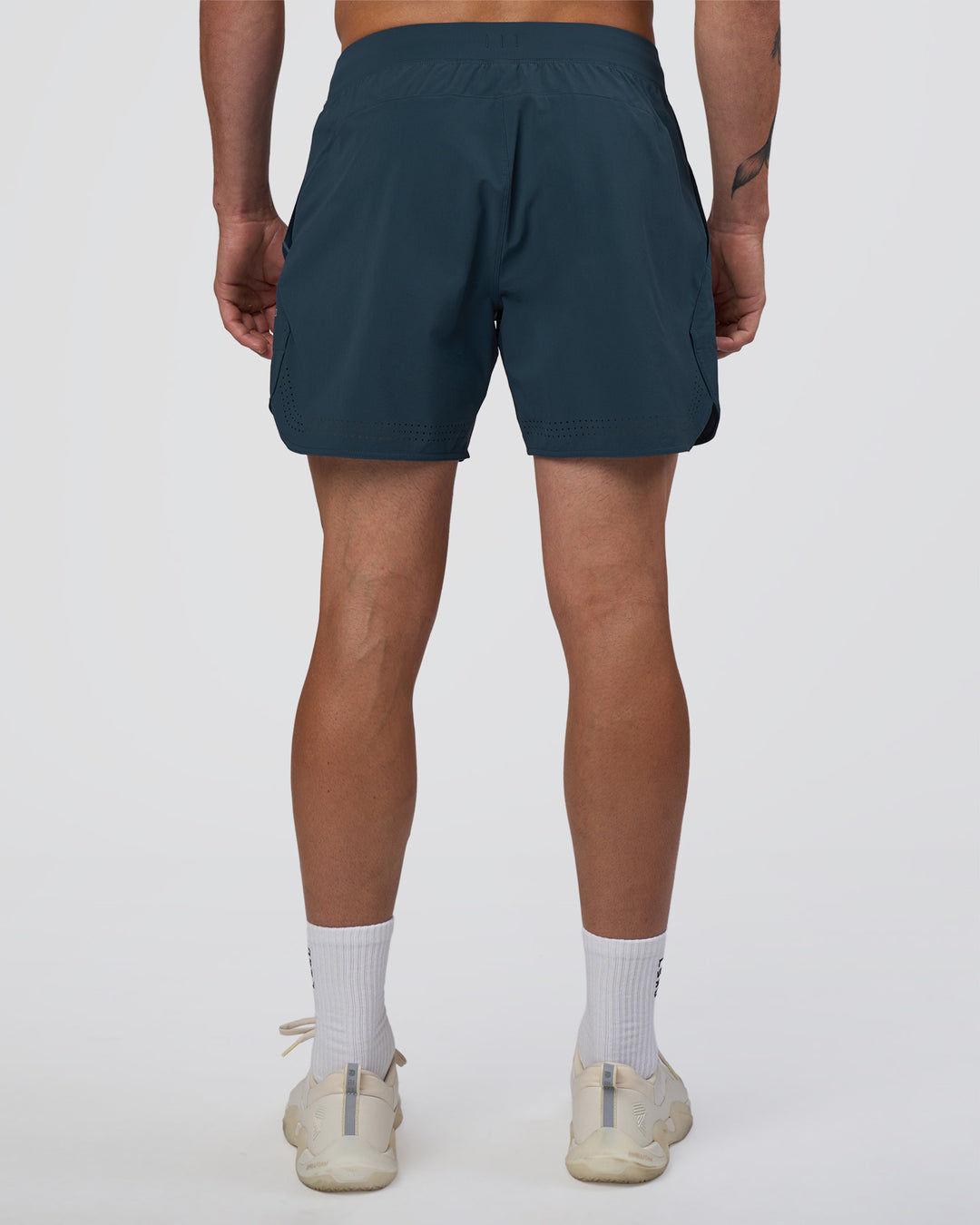Man wearing Lift 6" Short - Night Sea | Model:Konnor | Size:M
