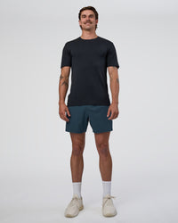 Man wearing Lift 6" Short - Night Sea | Model:Konnor | Size:M