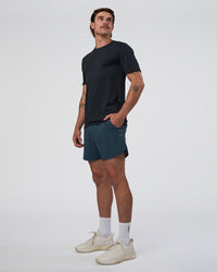 Man wearing Lift 6" Short - Night Sea | Model:Konnor | Size:M