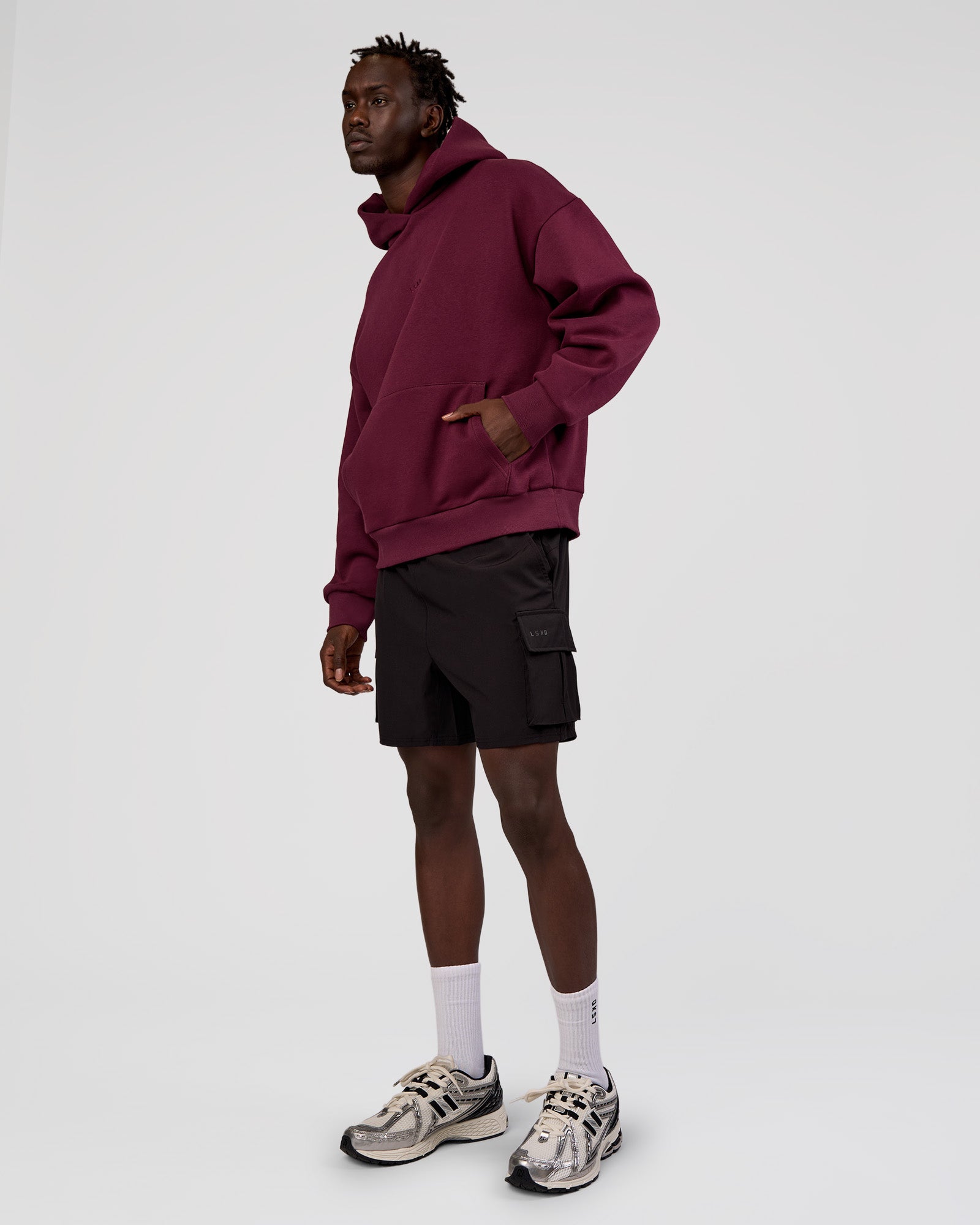 パーカー Redy MVP Oversized Hoodie - Cherry Lacquer | LSKD