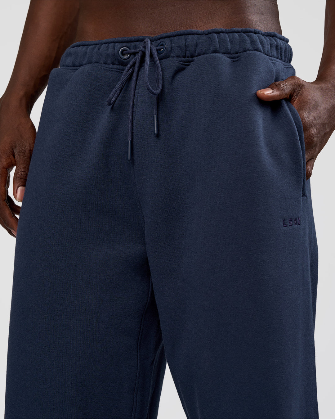 Man wearing MVP Straight Leg Pant - Future Navy | Model:Okello | Size:M