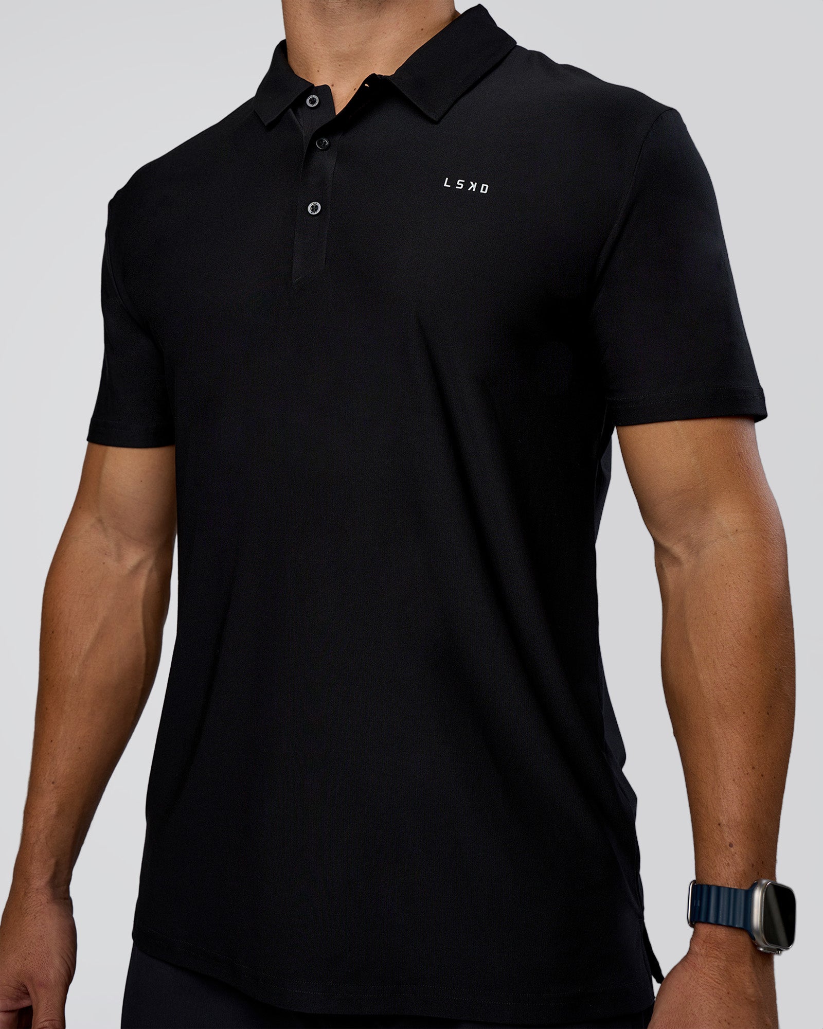 Men's Drive Polo - Black | LSKD