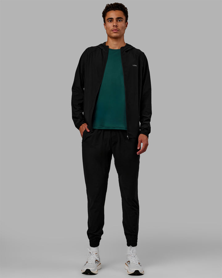 Man wearing Train-Lite FLXMAX Jacket - Black