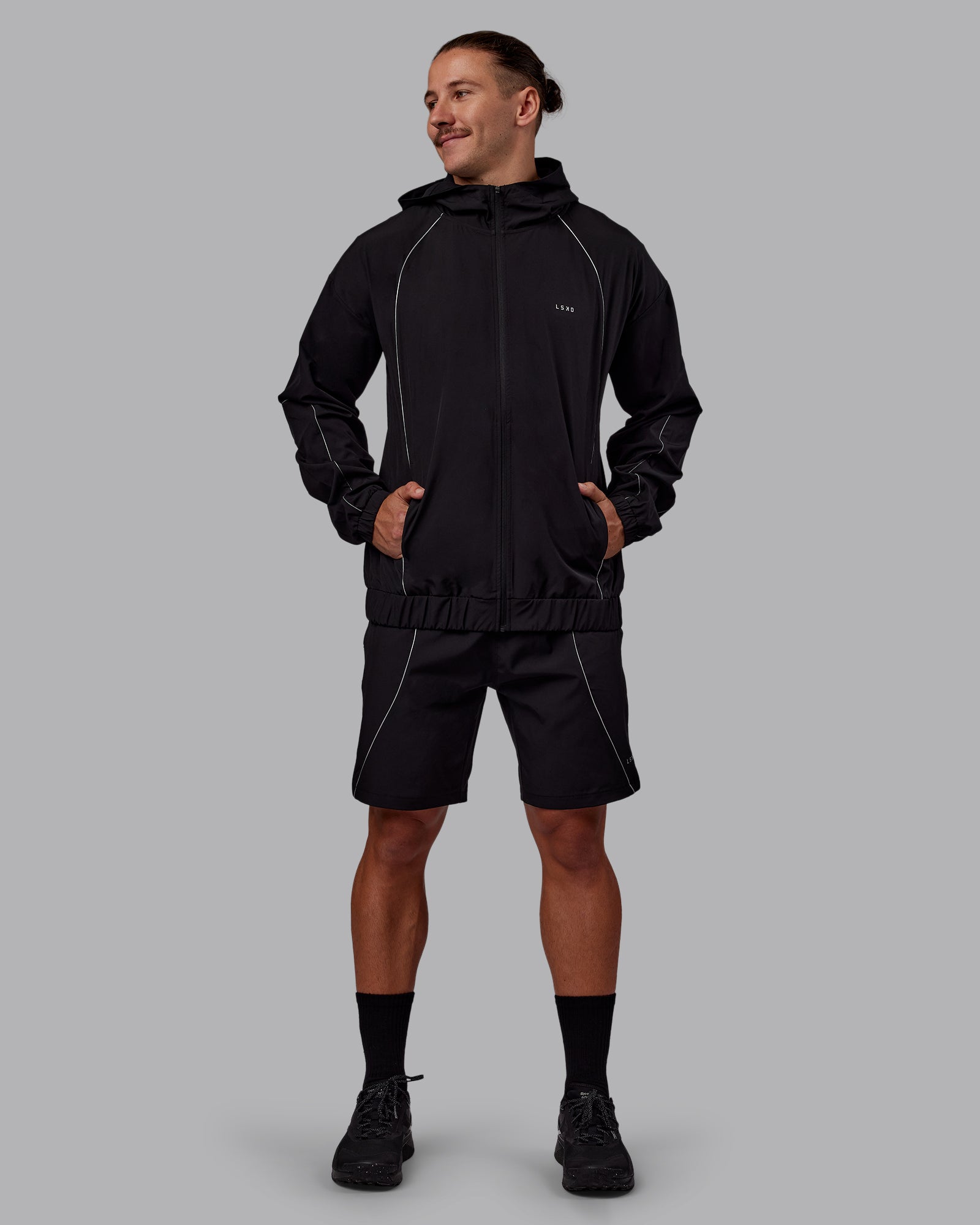 Nocturnal Zip Jacket - Black – LSKD