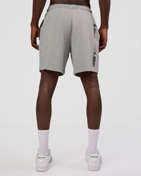 Man wearing Nothing Is Impossible 6" Short - Alloy-Black | Model:Okello | Size:M