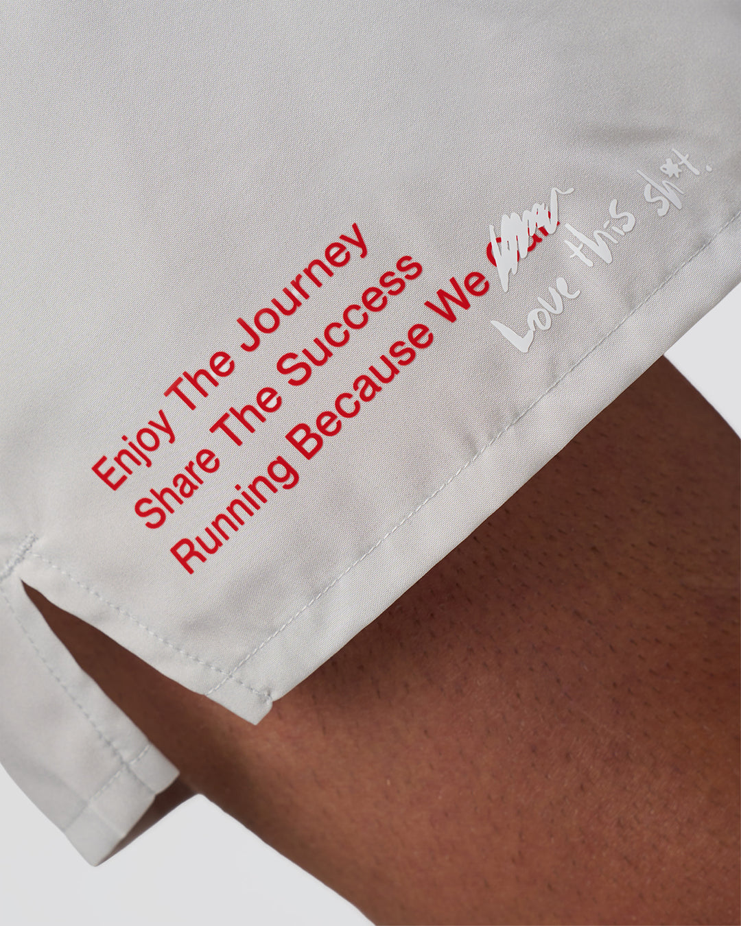 Man wearing Pace 5" Lined Running Short - Digital Mist-Flame | Model:Konnor | Size:M