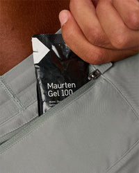 Man wearing Pace 5" Running Short - Alloy | Model:Malebo | Size:M