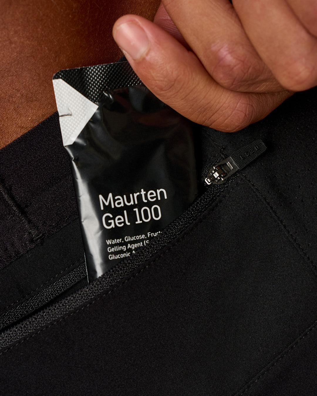 Man wearing Pace Air 5" Lined Running Short - Black | Model:Malebo | Size:M