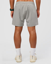 Man wearing Rep 5" Performance Short - Alloy | Model:George | Size:M