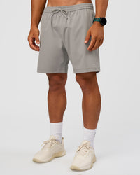Man wearing Rep 7'' Performance Short - Alloy | Model:George | Size:M