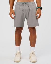 Man wearing Rep 7'' Performance Short - Alloy | Model:George | Size:M