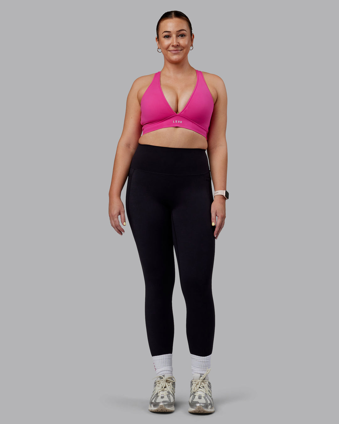 Stamina Sports Bra D/DD/E - Fuchsia Pink