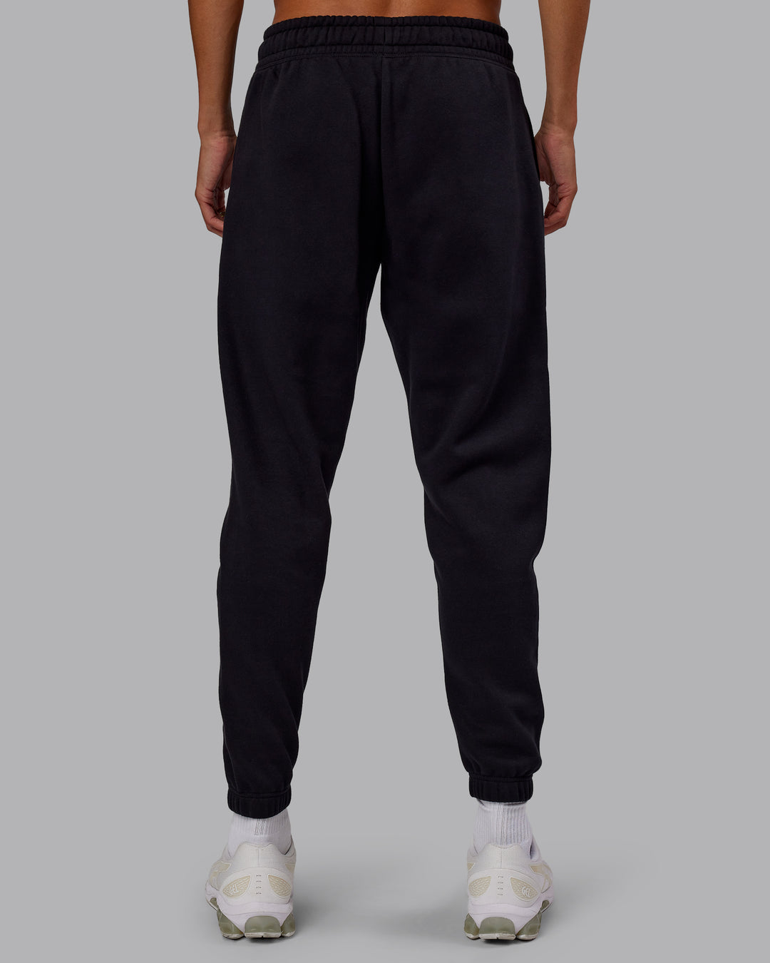 Man wearing Static Track Pant - Black-Skyride | Model:Jaxon | Size:M
