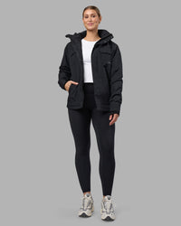 Woman wearing Marshall 2.0 Jacket - Black | Model:Amy | Size:M