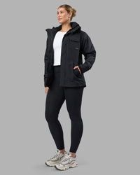 Woman wearing Marshall 2.0 Jacket - Black | Model:Amy | Size:M