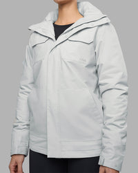 Woman wearing Marshall 2.0 Jacket - Digital Mist | Model:Amy | Size:M