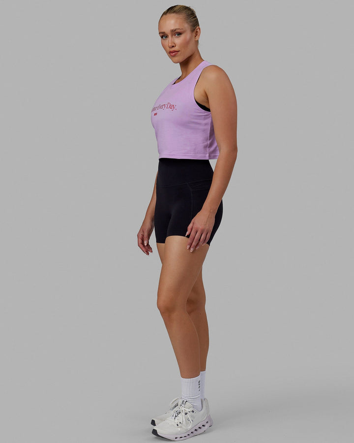 1% Better FLXCotton Tank - Purple-Red