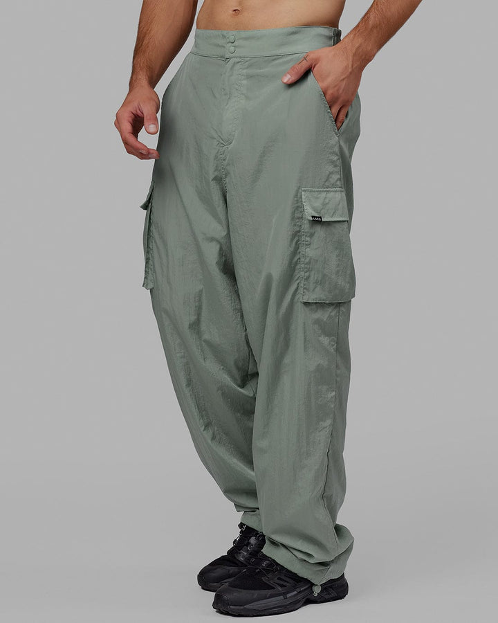 Man wearing Unisex All Day Performance Cargo Pant - Iceberg Green