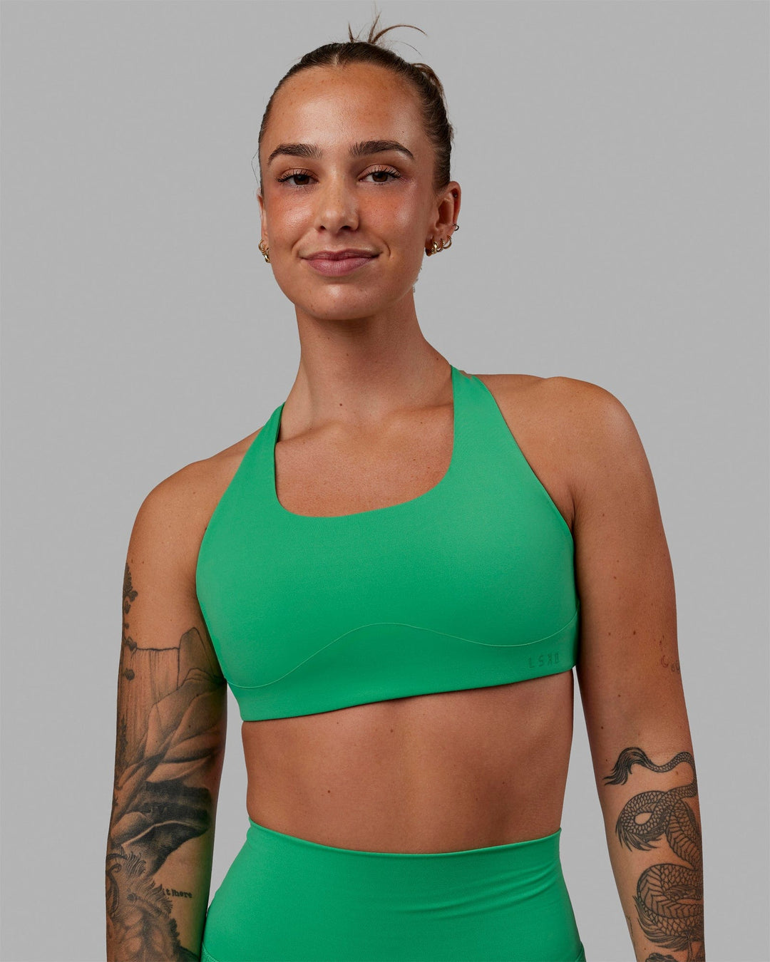 Aspire Sports Bra Holly Green LSKD