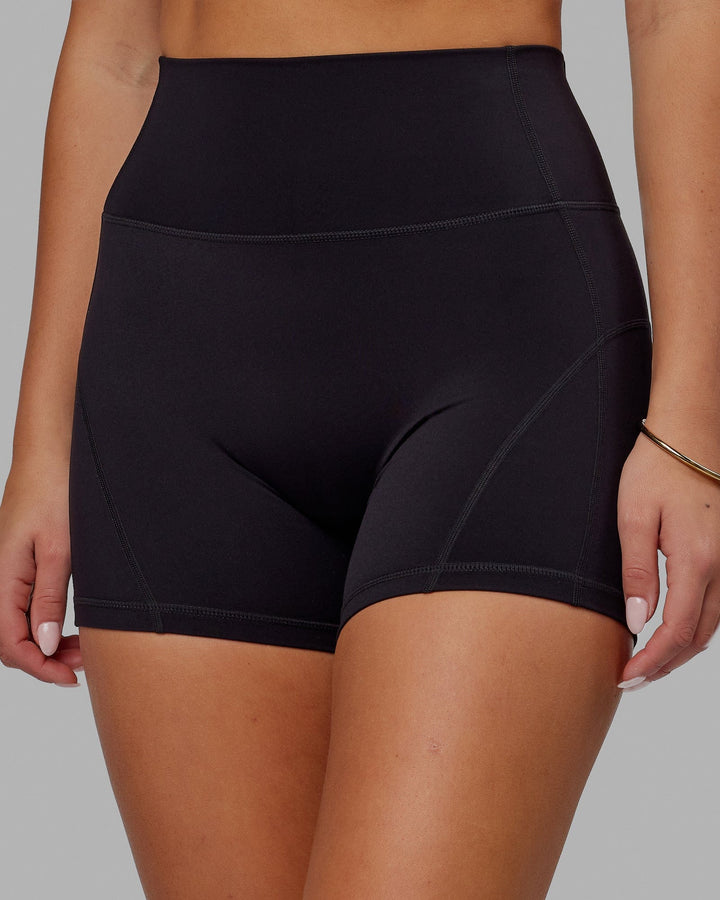 Woman wearing Bend X-Short Tight - Black