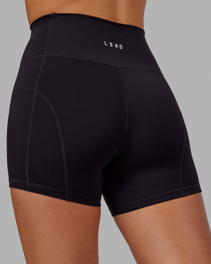 Woman wearing Bend X-Short Tight - Black