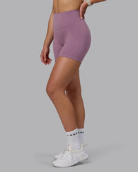 Woman wearing Blaze Ultra High-Rise 6" Short - Grape