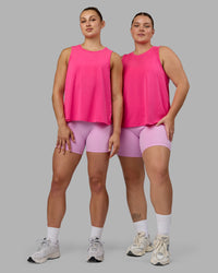 Woman wearing Breeze Training Tank - Ultra Pink | Thumbnail Index: 6