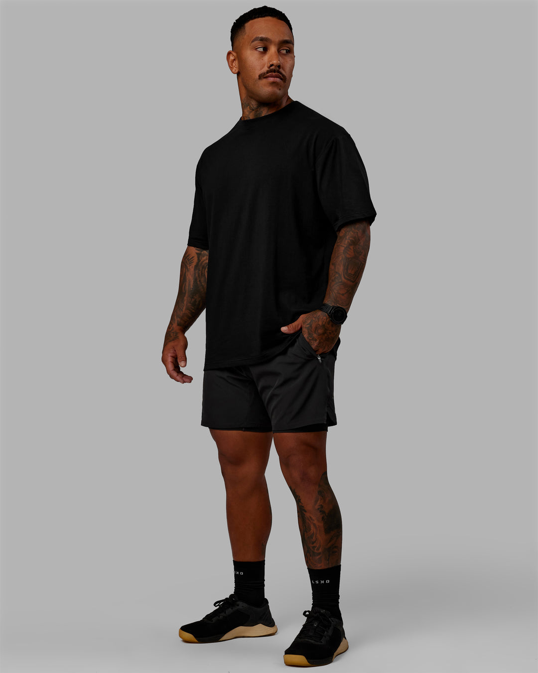 Challenger 6&quot; Lined Performance Short - Pirate Black