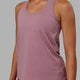 Woman wearing Charge PimaFLX-Lite Active Tank - Cosmetic Pink