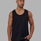 Man wearing Classic Heavyweight Tank - Black