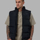 Man wearing Classic Puffer Vest - Black